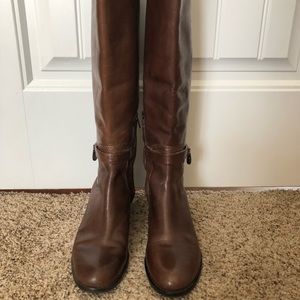 Michael Kors Brown Riding Boots